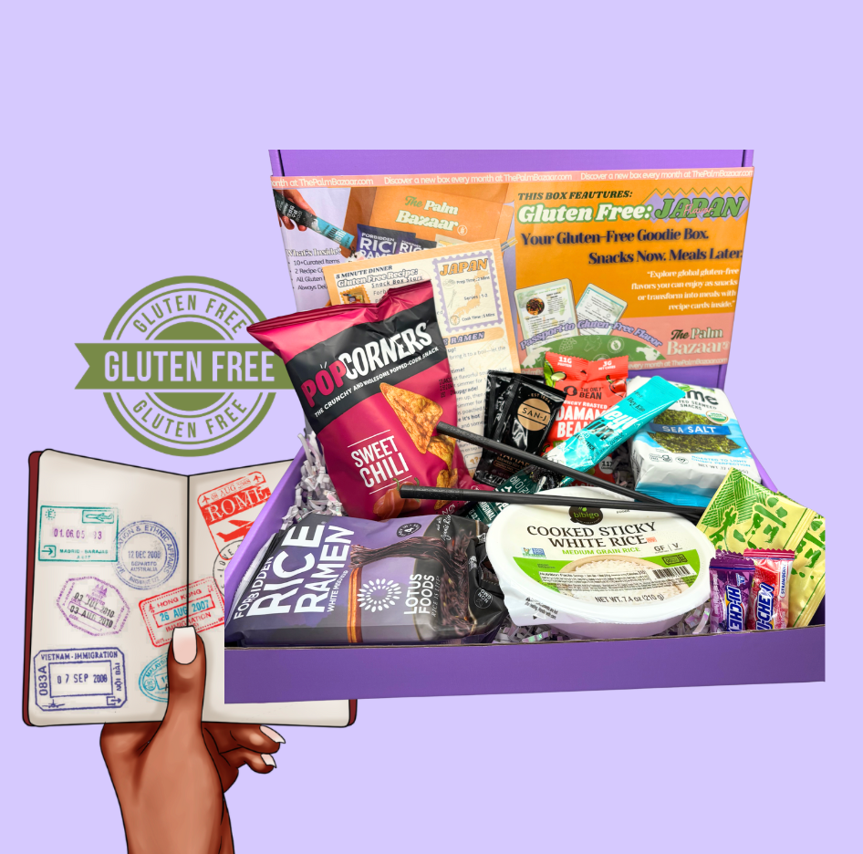 Gluten-Free Japan Snack Box: Recipes, Noodles & Tea